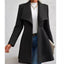 Elegant Slim-Fit Women's Wool Overcoat