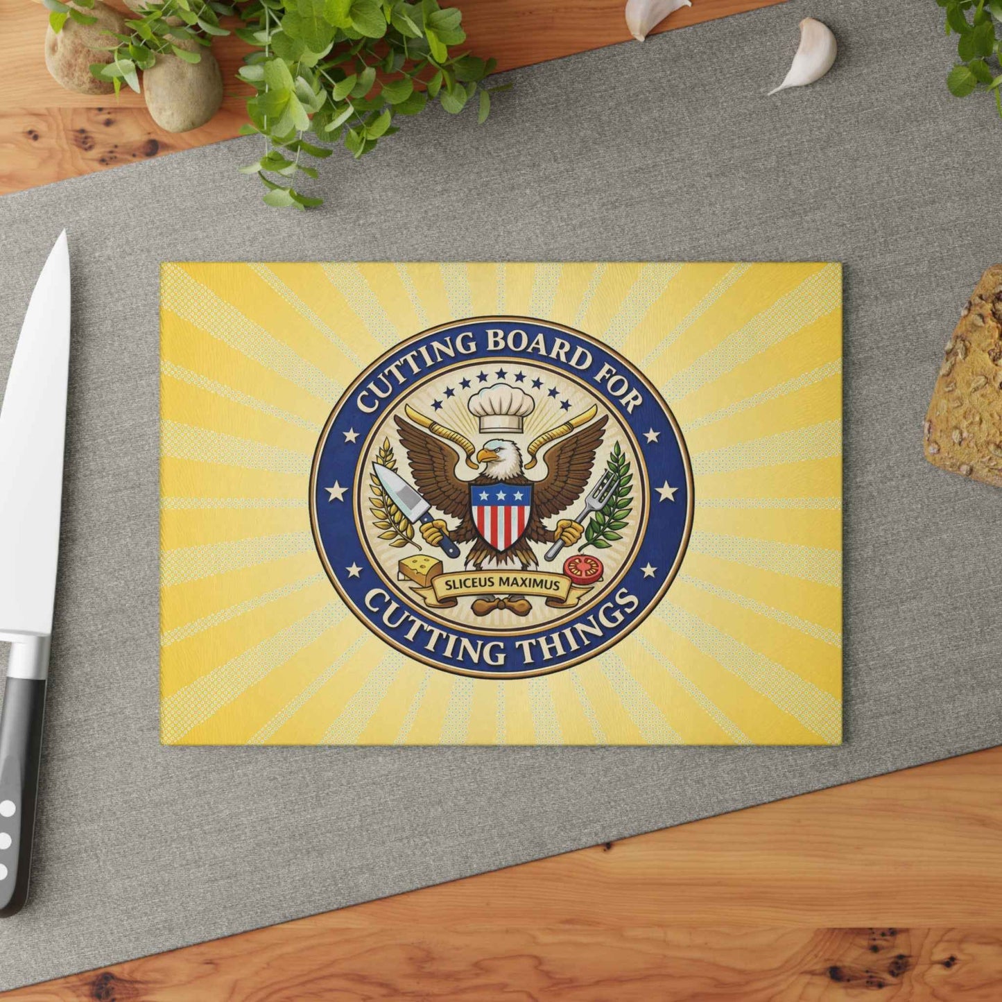Sliceus Maximus Glass Cutting Board