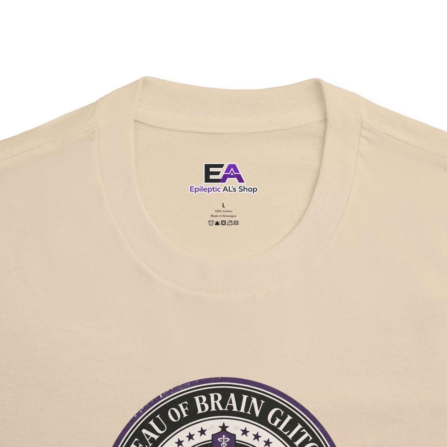 Camiseta Bureau of Brain Glitches – Camiseta de Concienciación sobre la Epilepsia