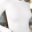 Long Sleeve Crop T-Shirt with Ribbed Texture