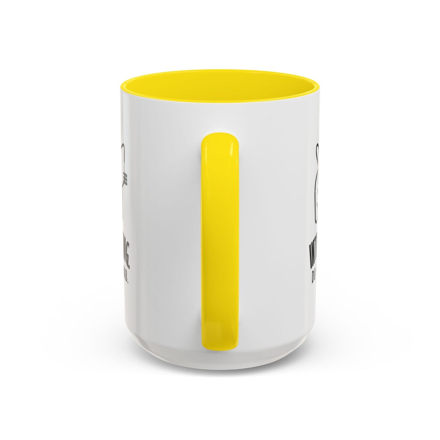 Introvertido. No molestar. Taza de café de gato en dos tonos
