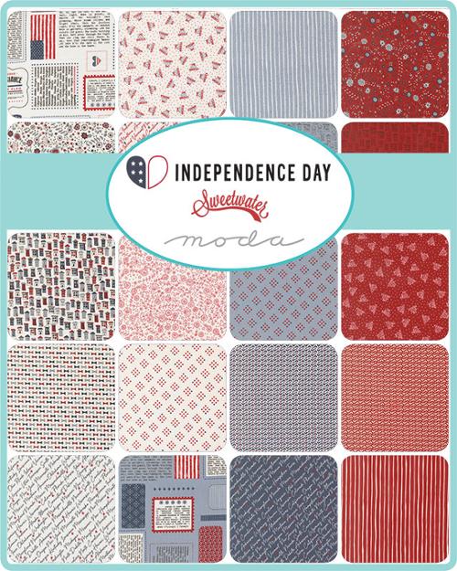 Paquete de Layer Cake del Día de la Independencia - Tejidos de Algodón Premium