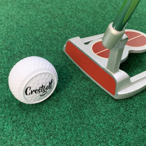 Flat Golf Putter Practice Ball for Indoor and Outdoor Use
