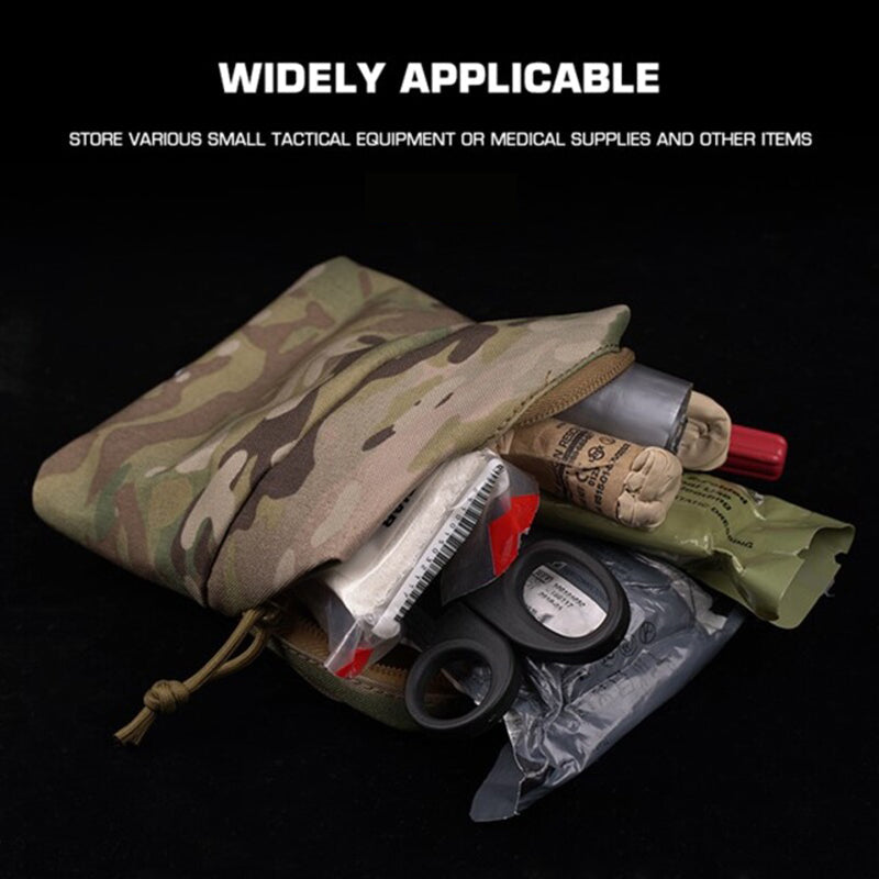 6x5 Inch Tactical MOLLE Pouch for Versatile Storage