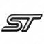 Premium 3D Metal Car Stickers for Ford Models