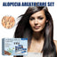 Alopecia Areata Care Set, Clean Scalp Supple Care Frizzy Hair Wash And Care Gift Set - Korvel