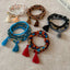 Tassel Rice Bead Bracelet - Korvel