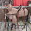 12" Kids Double T Pony Saddle - Chocolate & Black - Korvel
