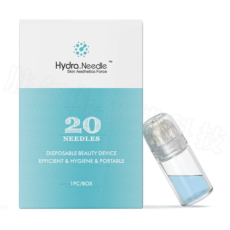 hydra roller 20 pins microneedling hydra roller stamp hydra needles derma stamp - Korvel