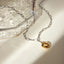 Elegant Stainless Steel Heart Pendant Necklace