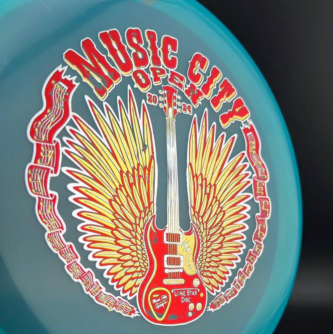 Charlie Penny First Run Disc Golf Putter - Music City Open Triple Foil