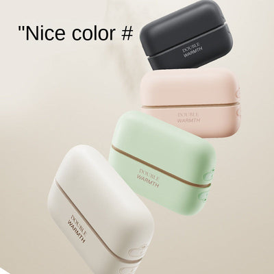 Magnetic suction electric hand warmer creative split type hand warmer USB outdoor warm baby portable 2-in-1 - Korvel