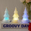 Christmas Decoration Crystal Christmas Tree Candle Light Desktop Ornament Atmosphere Small Night Light Ins Decorative Atmosphere Light - Korvel