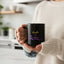 Breathe. Sip. Continue. Black Coffee Mug – Epilepsy Awareness