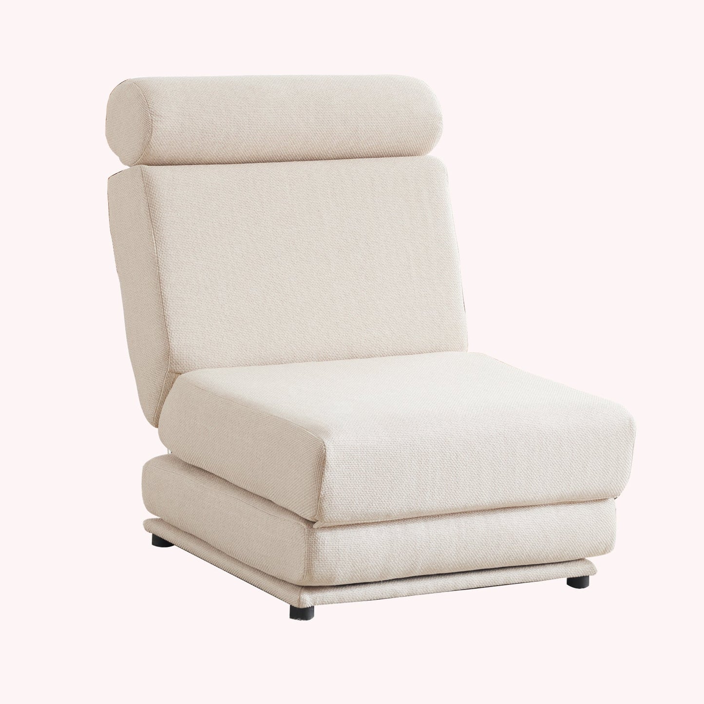 Single Sofa Chair Foldable Single Sofa Bed with Pillow,Portable Foldable Sofa Bed,Leisure Sofa Chair,Easy to Store - Korvel