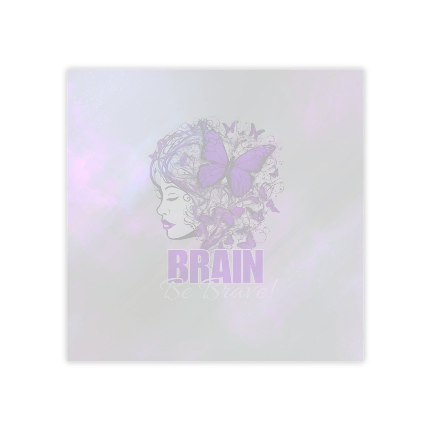Be Brave Purple Post-it® Note Pads - 50 Sheets - Korvel