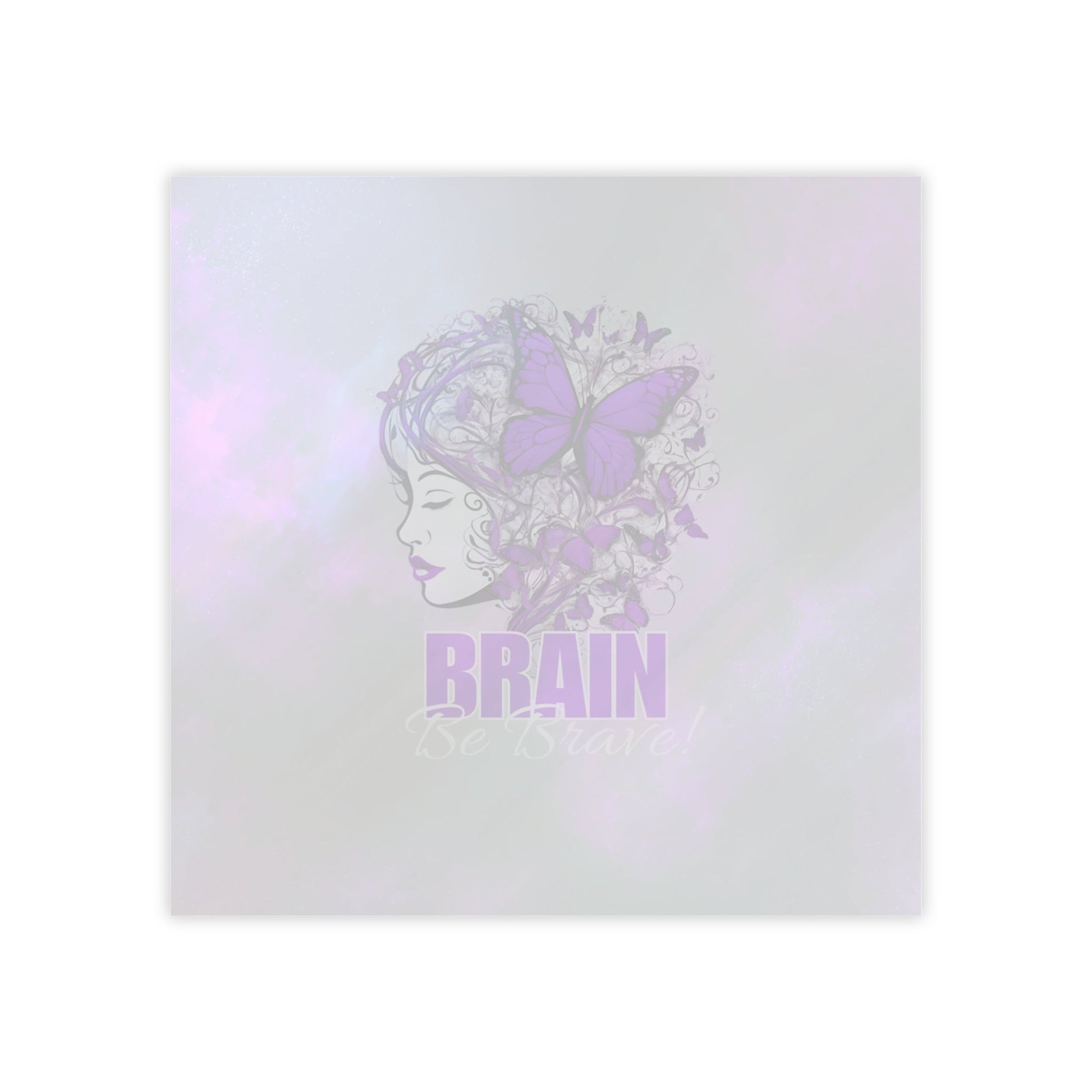 Be Brave Purple Post-it® Note Pads - 50 Sheets - Korvel