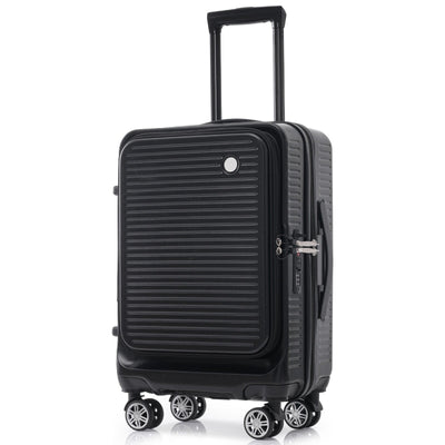 20-Inch Lightweight Carry-On Suitcase with USB Port