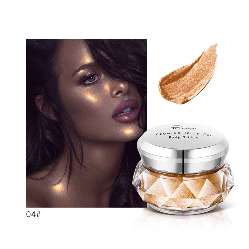 Illuminateur en Gel Pudaier et Fard à Paupières Sirène