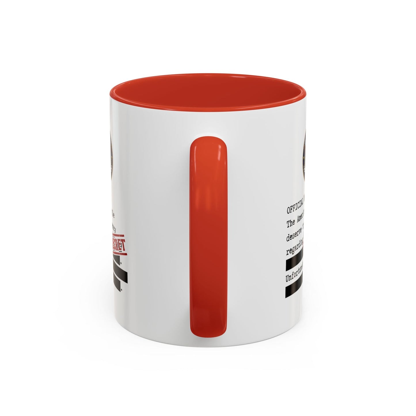 Official Memo Top Secret Coffee Mug – Political Satire