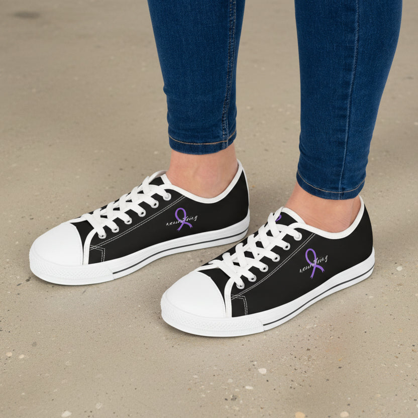NeuroStrong Women’s Low-Top Canvas Sneakers