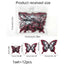 Halloween 3D Butterfly Bat Wall Stickers - 12 Pack
