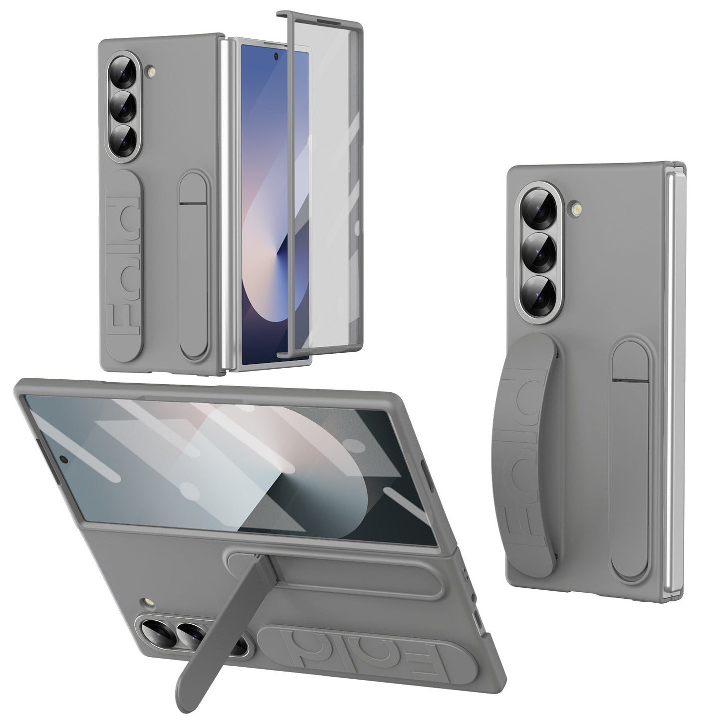 Premium Samsung Z Fold 6 Vertical Wristband Case