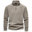 Fashion Personality Stand-Collar Zippered Sweatshirt