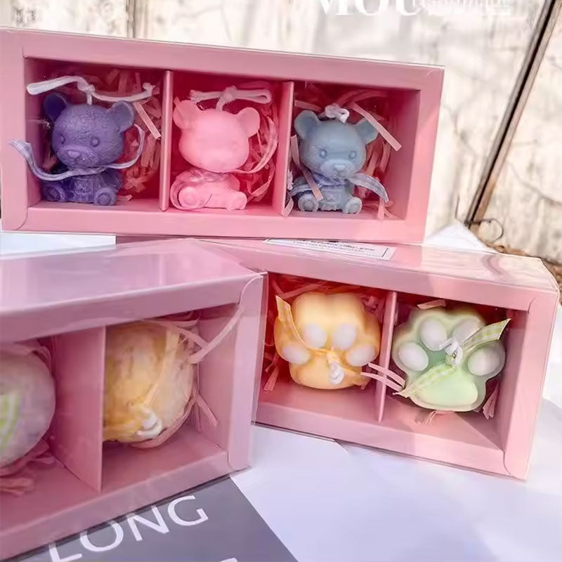 Aromatherapy Strawberry Candle Gift Box: Ideal birthday present, cute decor for girls, and perfect hand - gift for friends. - Korvel