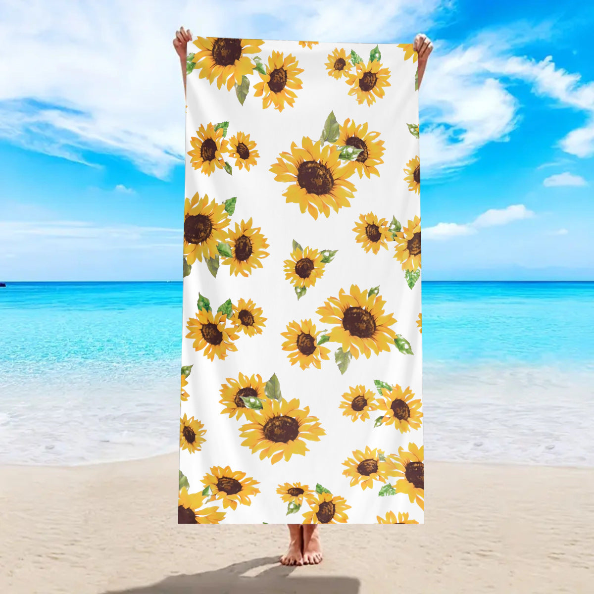 Quick-Drying Double-Sided Microfiber Beach Towel