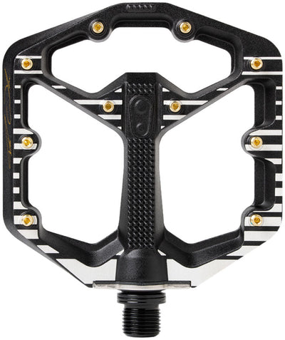 Pedales Crankbrothers Stamp 7 Edición Signature Fabio Wibmer - Negro Pequeño