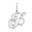 Hip Hop Grass Letter Pendant with Cuban Chain