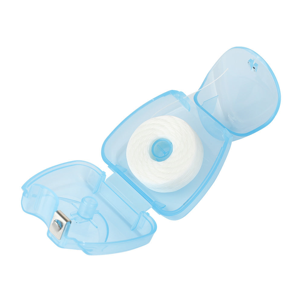 Hilo Dental con Sabor a Menta - 50m Palitos Desechables