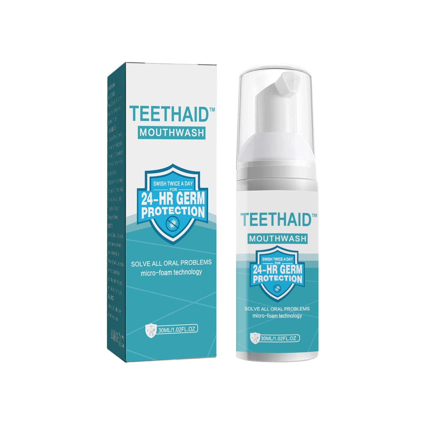 Cleanser Mousse Toothpaste Cleanser Brightening Teeth Freshening Breath Brightening Anti-Cavities Removing Stains Mouth Cleanser - Korvel