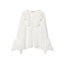 Women's Casual Long Sleeve Layered Decorative Shirt