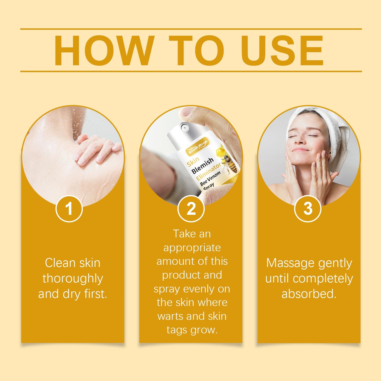 Bee Venom Kew Care Spray Nourishes And Restores Skin Body Kew Care Spray For Skin - Korvel