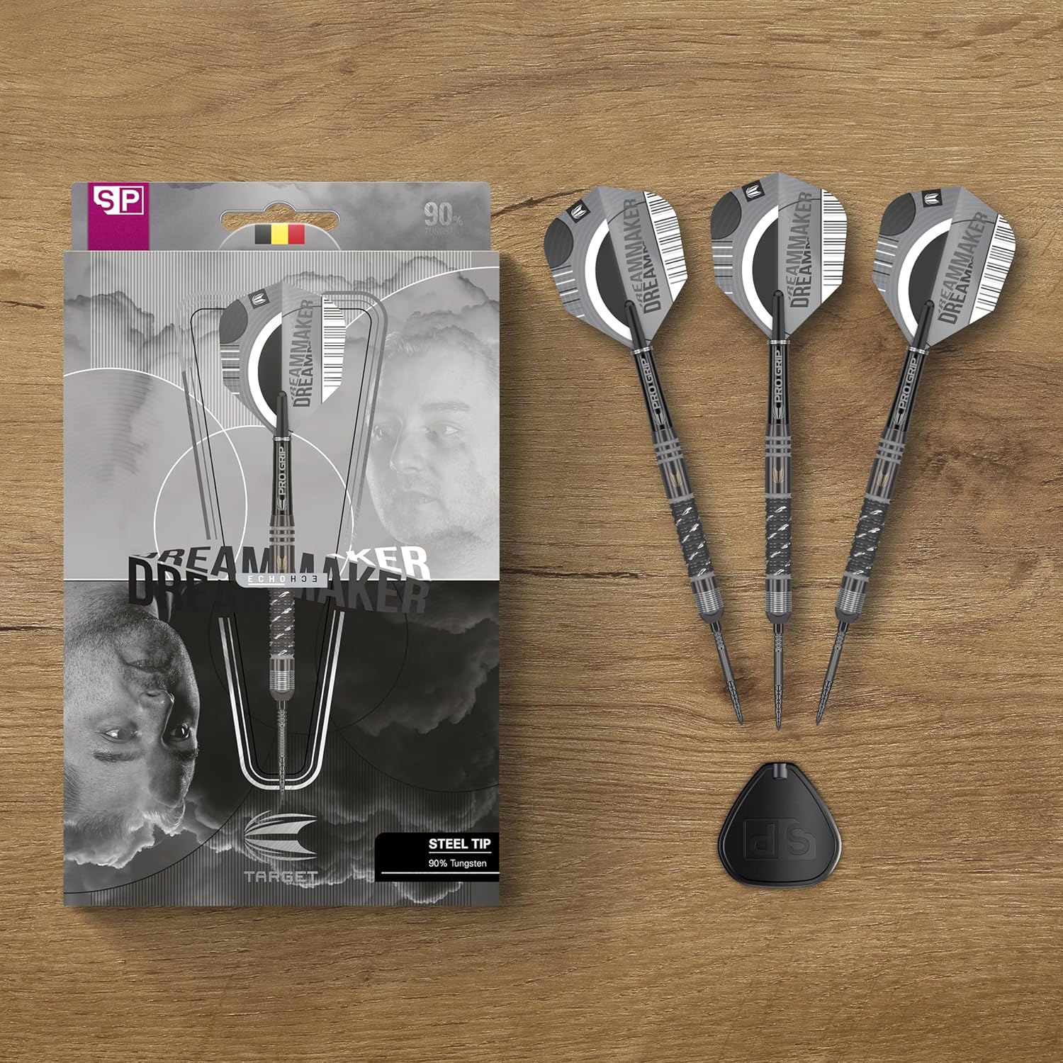 Dimitri Van Den Bergh Signature 90% Tungsten Steel Tip Darts - Korvel