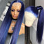 Straight Lace Front Wig Bone Straight Human Hair Wig Transparent Lace Frontal Wig Glueless Lace Front Human Hair Wigs - Korvel