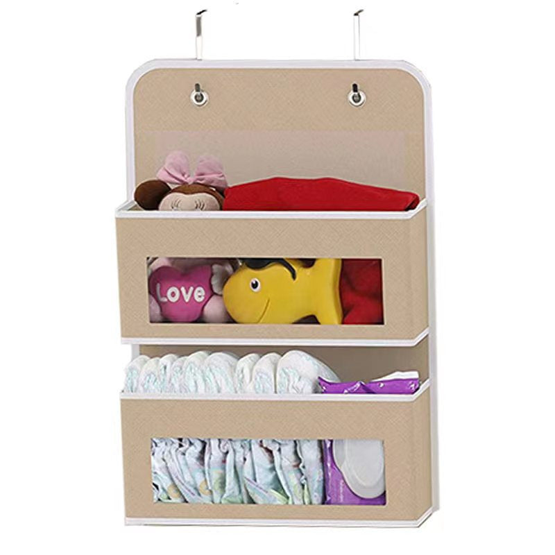 5-Shelf Hanging Storage Organizer with Anti-Tilt Design