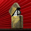 ZORRO Brass Skull Kerosene Lighter
