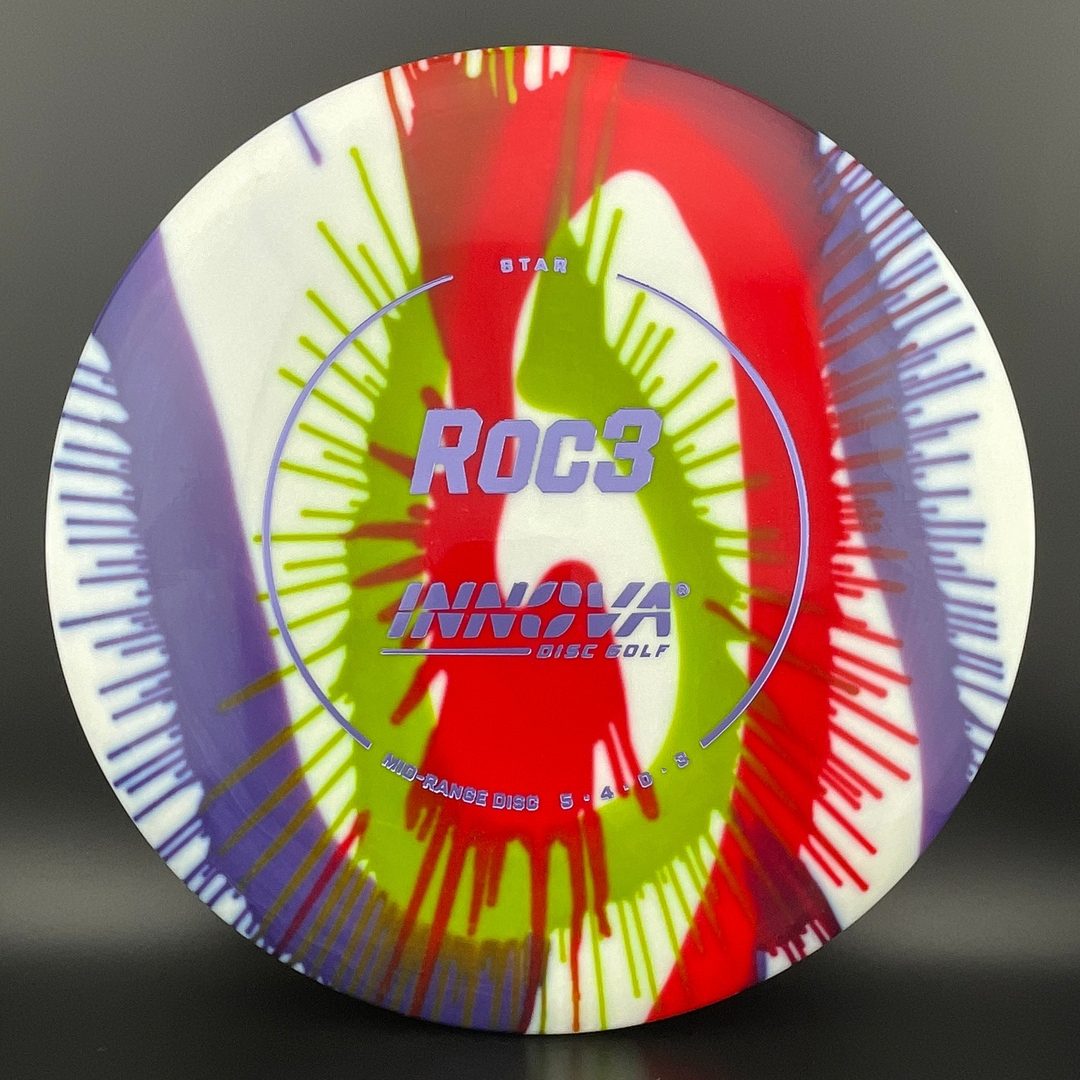 Star I-Dye Roc3 Disc Golf Disc