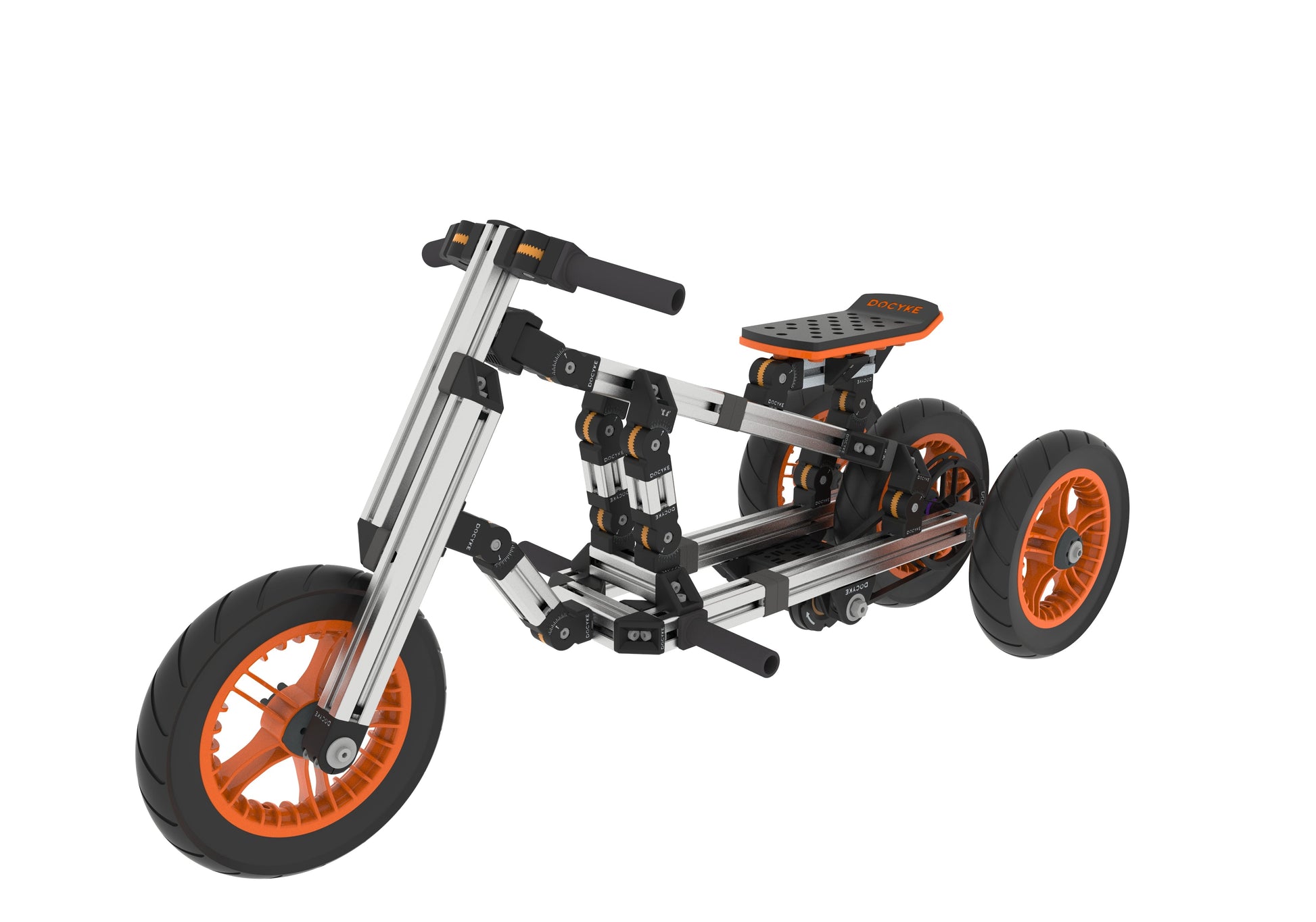 Modular design High-strength material electric innovation kart, more than 20 kinds of assembly methods - Korvel
