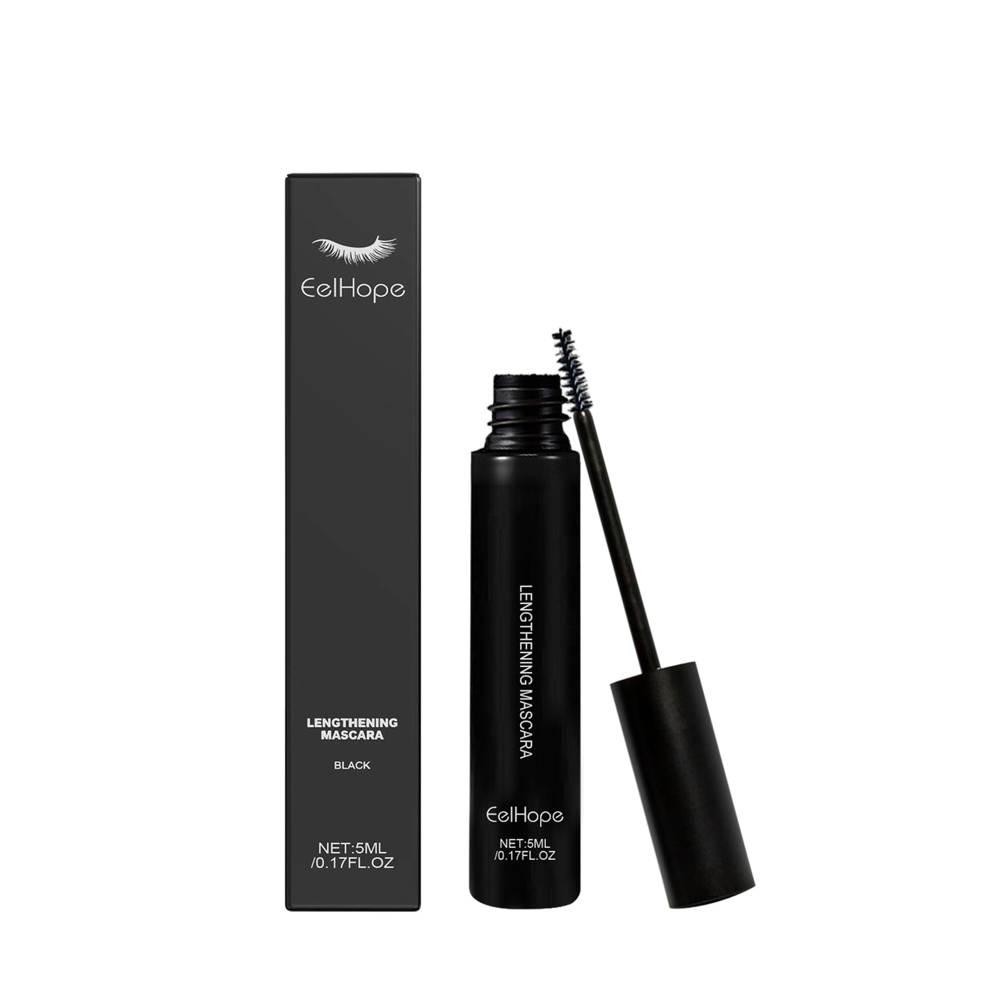 Premium Slim Black Mascara for Long-Lasting Volume and Curl