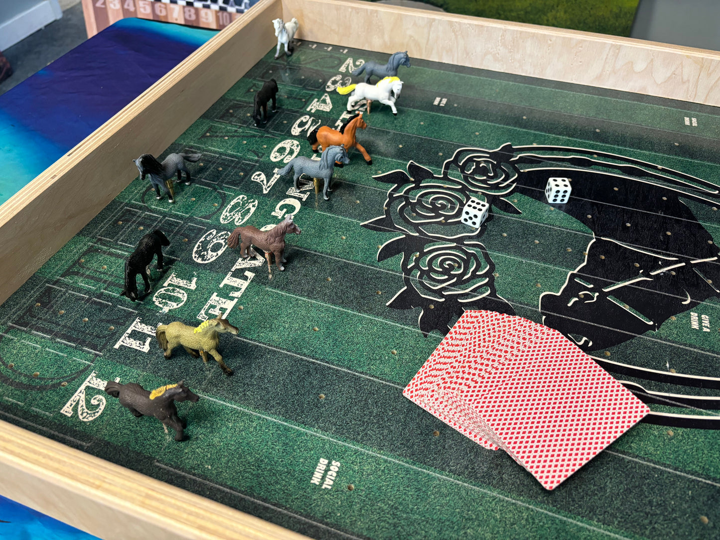 XL Size Custom Order Horse Game with Rails - Korvel