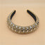 Luxury Sparkly Full Crystal Pearl Baroque Headband