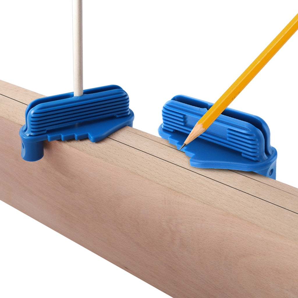 Scriber de línea para encontrar el centro premium para trabajos en madera