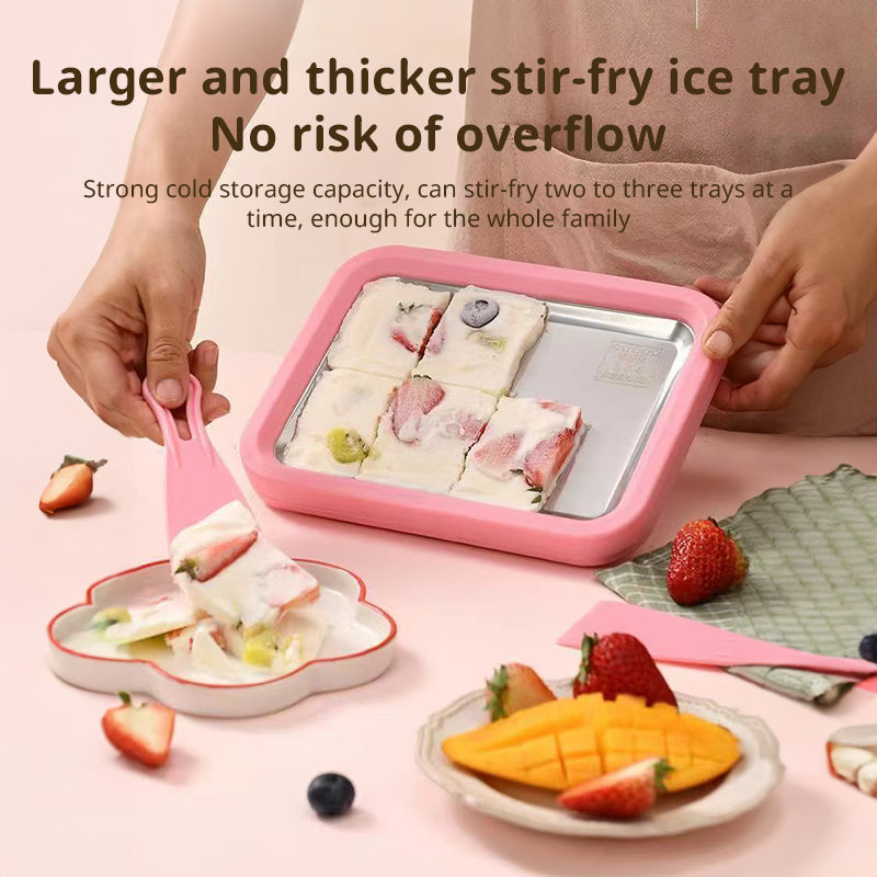 Home ice cream maker, small frozen yogurt maker, handmade for kids, frozen ice tray, family kitchen tools - Korvel