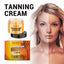Tanning Cream, Quick Tan Natural Comfort Tan Non-Greasy Moisturizer - Korvel