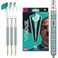 Target Voltage Rob Cross Gen 2 Swiss Point White Steel Tip Dart Set - Korvel