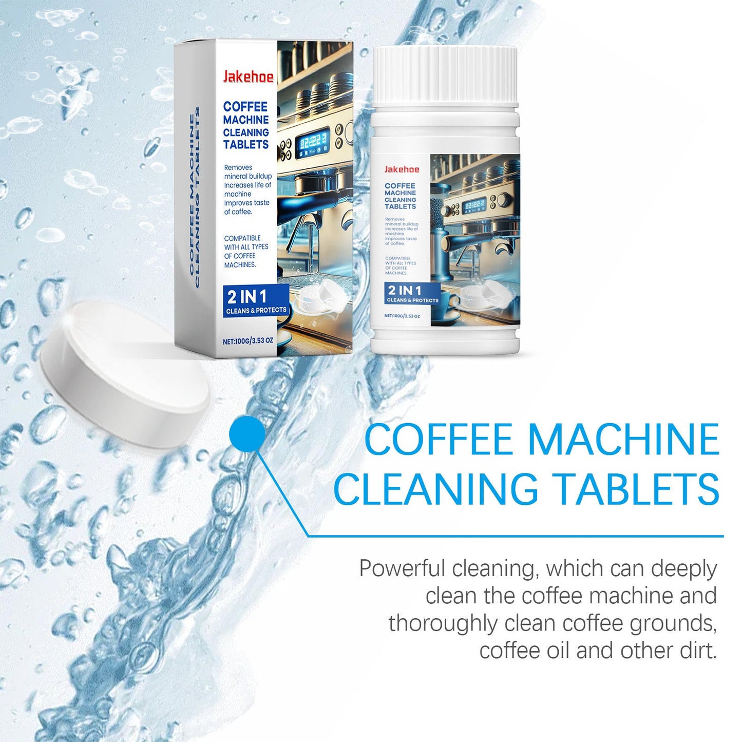 Premium Coffee Machine Cleaning Sheets